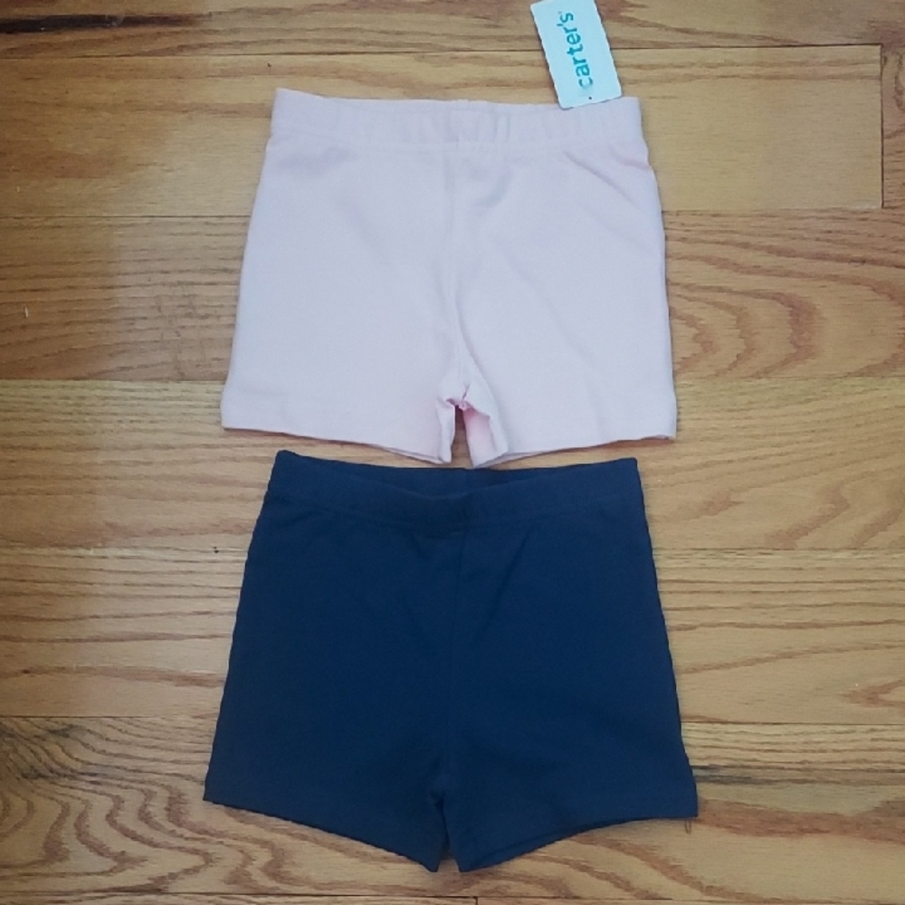 Carter's Pink and Navy Shorts Set 3T
